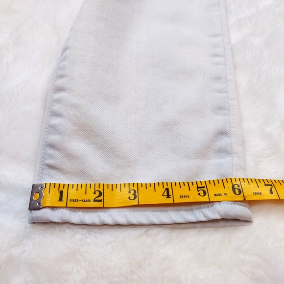 Athleta Light Blue Sculptex Skinny Crop Mid Rise Jeans | Size 2 - Picture 9 of 16